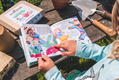 Bio Saatgut-Box „Rankzwerge“ für Kinder
